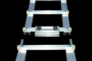 NESTING principle of extension of the roof ladders